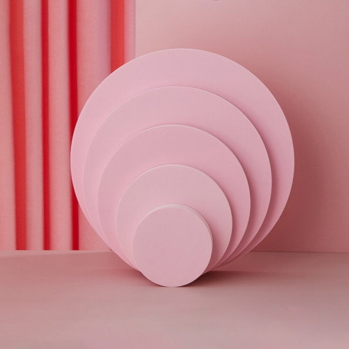 Fotoprops 5 st Rosa cirklar