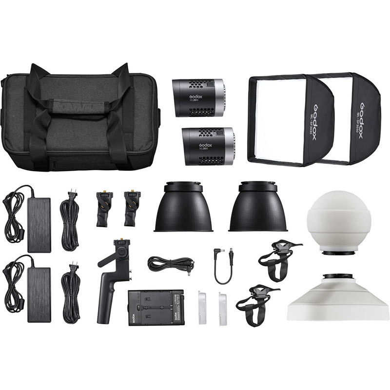 Godox ML30BiBi LED videobelysning 2-kit