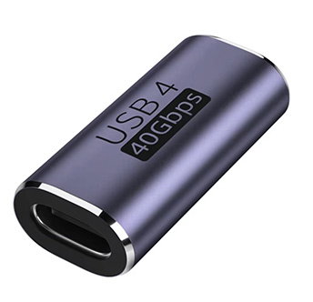 USB C Coupler Förläng USB-C Kabel Hona till Hona