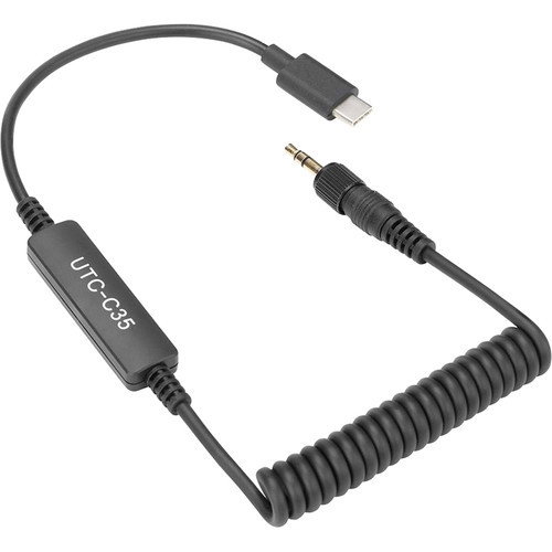 Audiokabel 3.5mm till USB-C med låsfunktion