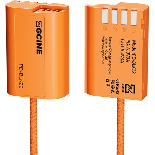 USB-C PD till Panasonic BLK22 Dummy-Batteri