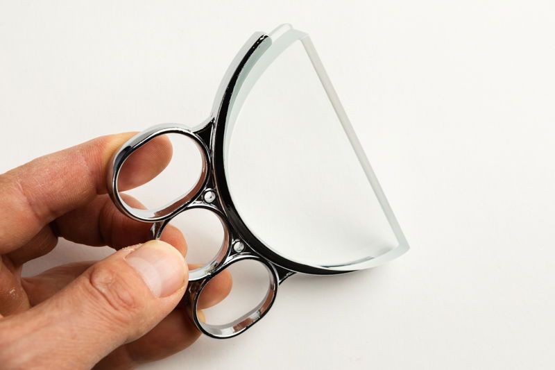 Handheld Split Oneside Stretch Drag Effect Prism 90mm