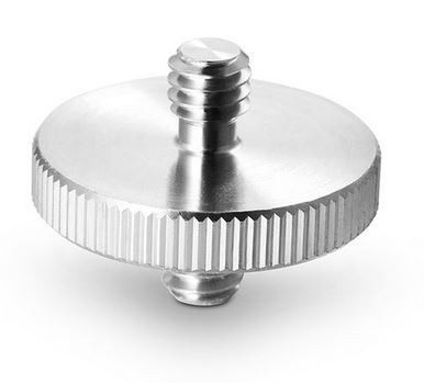 Adapter med platta 1/4