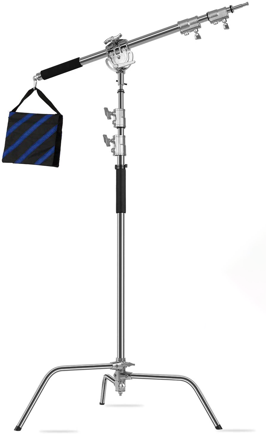 C-Stand med bomarm och sandsäck