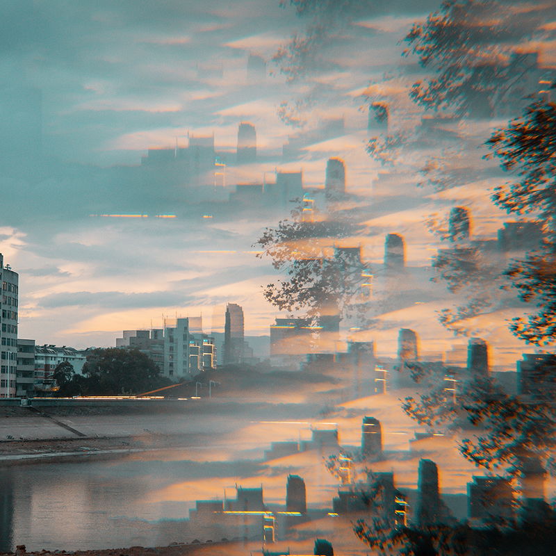 Split Kaleidoscope Prism Lens Filter 77mm