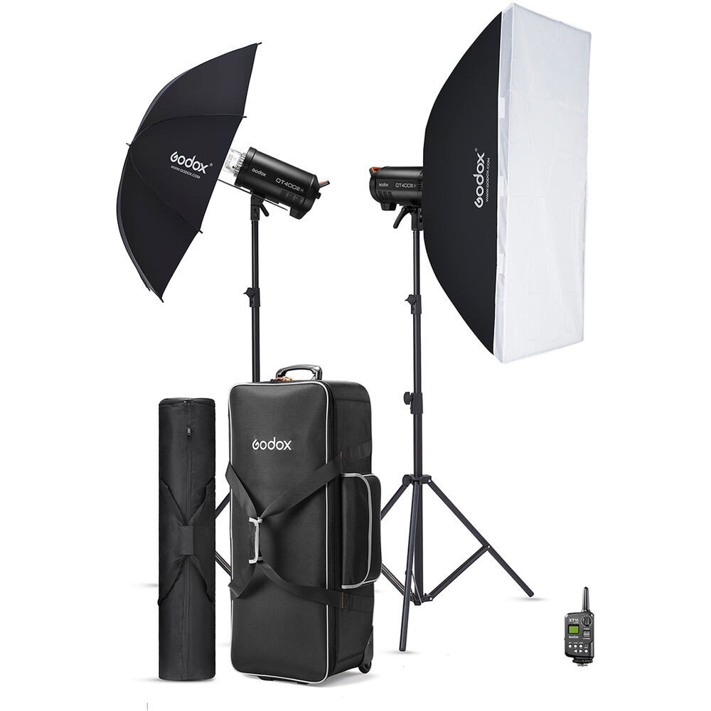 Studioblixtpaket för Canon QT400III x 2