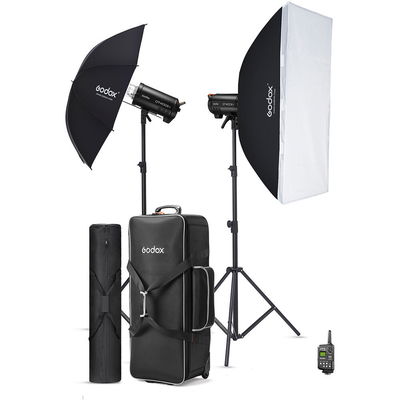 Studioblixtpaket för Canon QT400III x 2