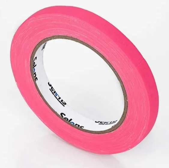 Gaffatejp Smal 6mm i olika färger (Rosa)
