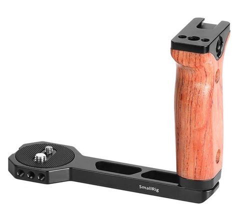 SmallRig Wooden Side Handle for DJI Ronin-S/SC & ZHIYUN CRANE 2S/2/V2 & MOZA Air 2/AirCorss 2 Gimbals BSS2222