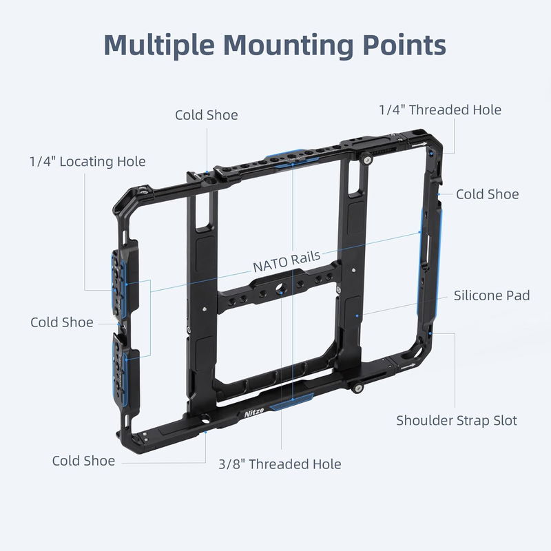 iPad Cage Bur för 9–11 tum