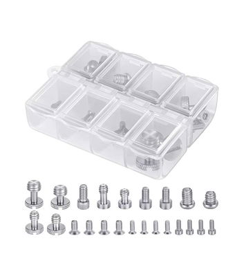 Set med 26 skruvar för bur och rigg