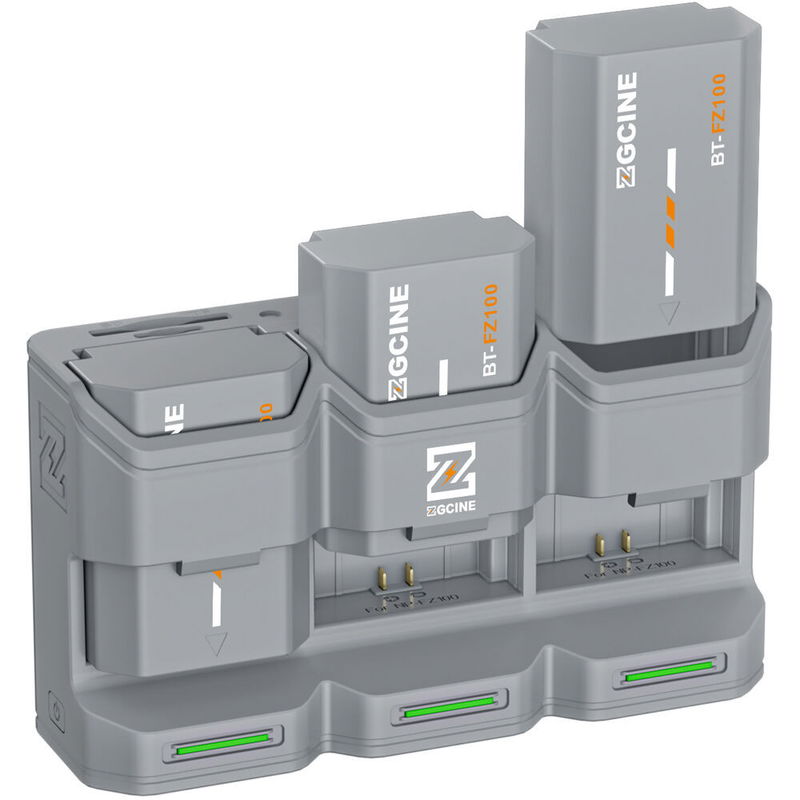 Trippelladdare FZ-100 + 3 batterier