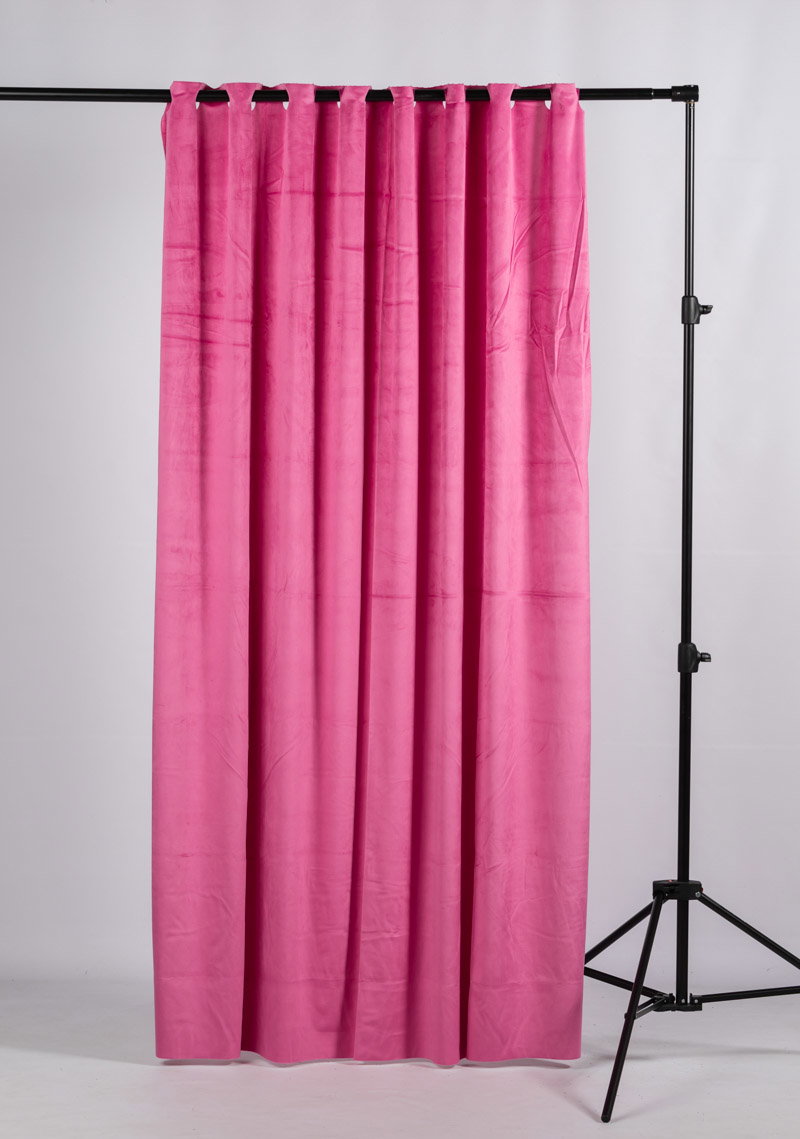 Gardin för produktfoto styling Rosa