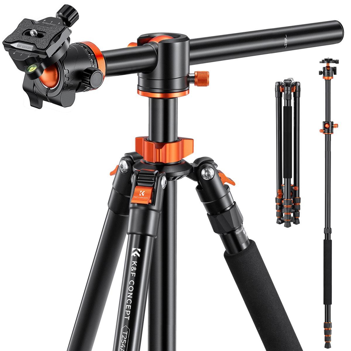 Hög tripod och monopod 240 cm Aluminium