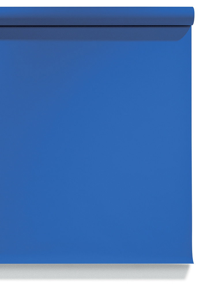 Pappersbakgrund Royal Blue 1.35 x 10 meter