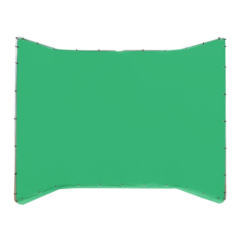 Extra tyg Green screen för Stor Chromakey 2.4 x 4 meter