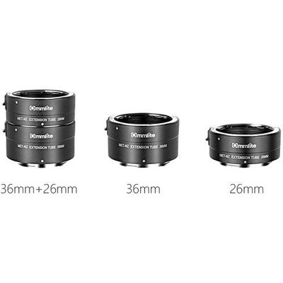 Mellanringar med autofokus till Nikon Z