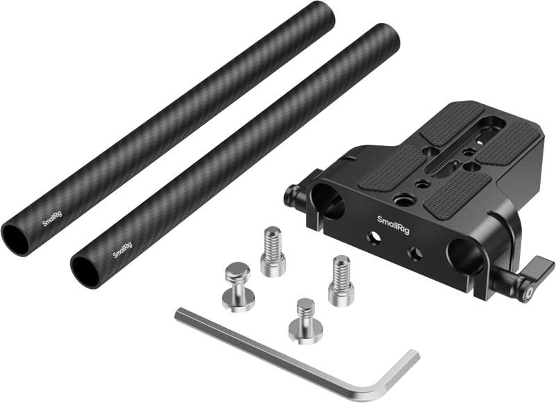 5609 Bottom Mount Plate with Dual 15mm Rod Clamp 5609 Bottom Mount Plate with Dual 15mm Rod Clamp