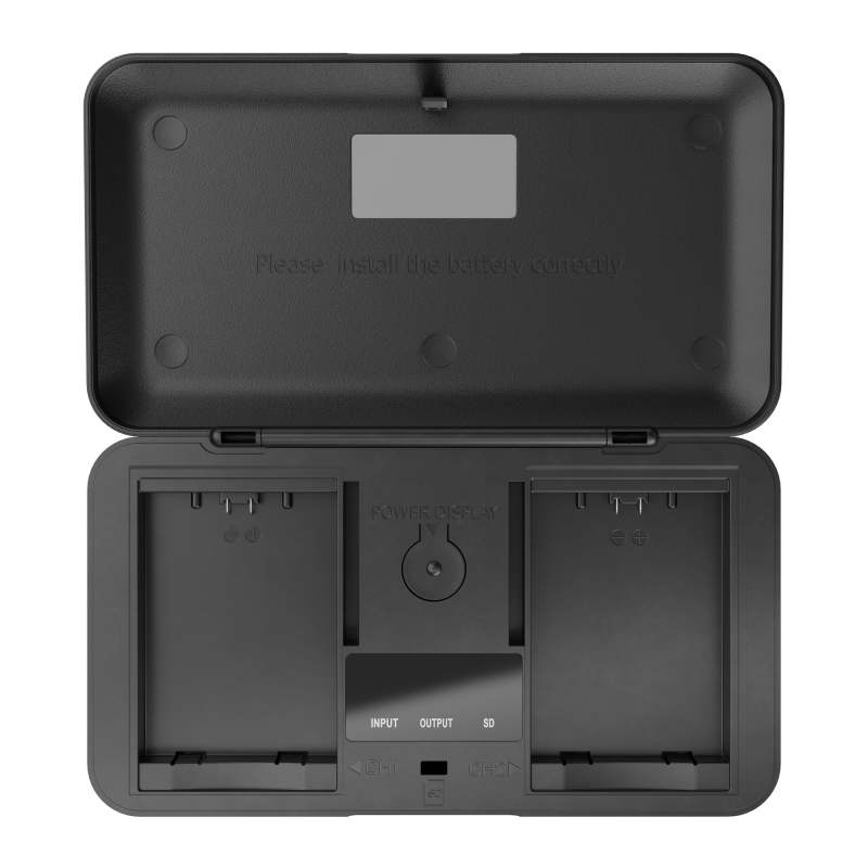 Laddare för Canon LP-E17 med powerbank och kortläsare