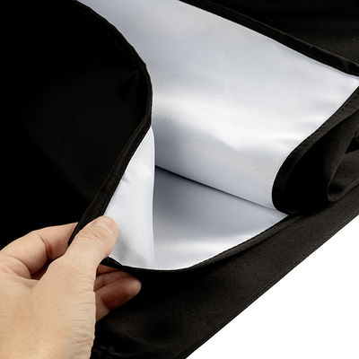 Svart och vit tygbakgrund