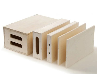 Äppellåda 5 i 1 set Apple Box