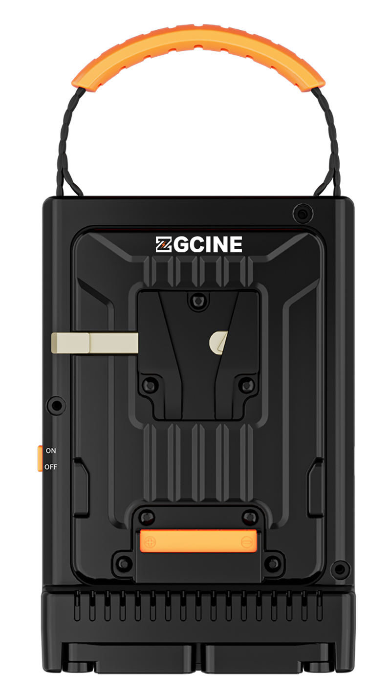 V-mount laddare för 2 batterier USB-C PD