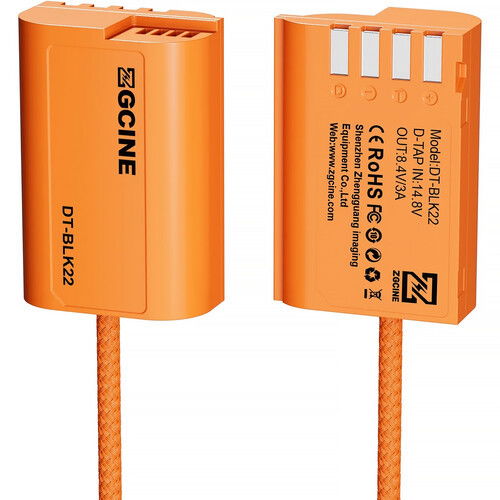 D-Tap till Panasonic DMW-BLK22 Dummy Battery