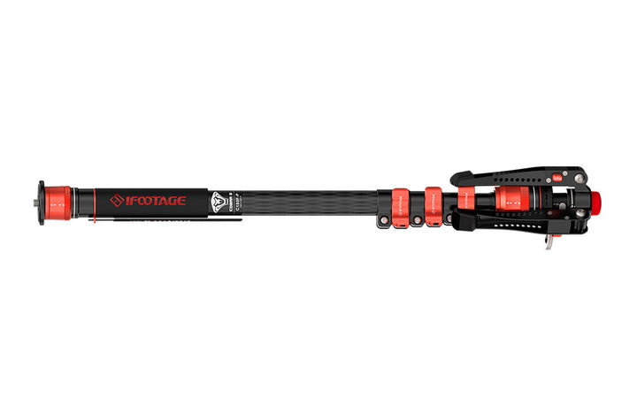 Cobra 3 C180F-P Monopod Kolfiber med pedal