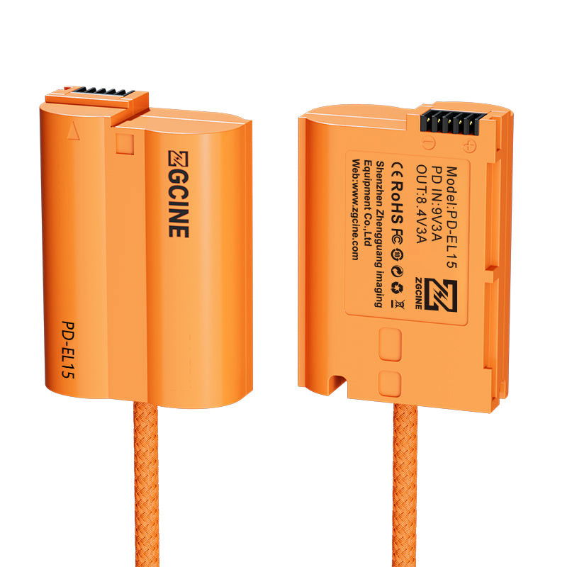 USB-C PD till Nikon EN-EL15 Dummy-Batteri