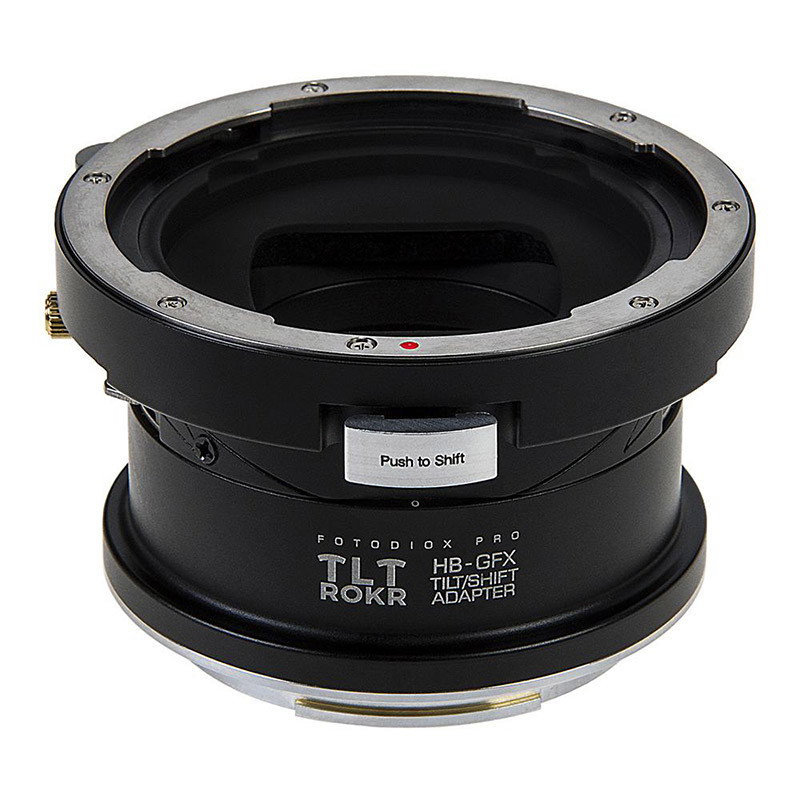 Tilt / Shift Adapter för Hasselblad V till Fujifilm G-Mount