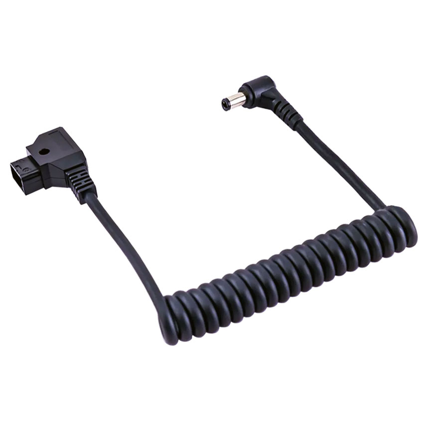 Amaran D-tap till DC 5525 spiralkabel