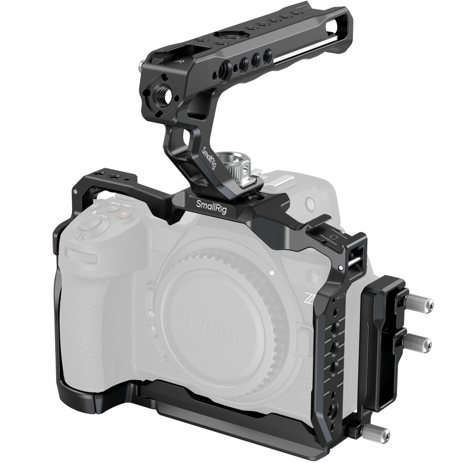 Cage för Nikon Z 6III - Kit med topphandtag och kabelklämma