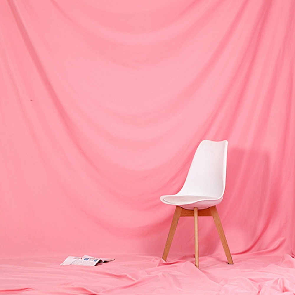 Studio backdrops i olika färger 1.5 x 2 meter (Rosa)