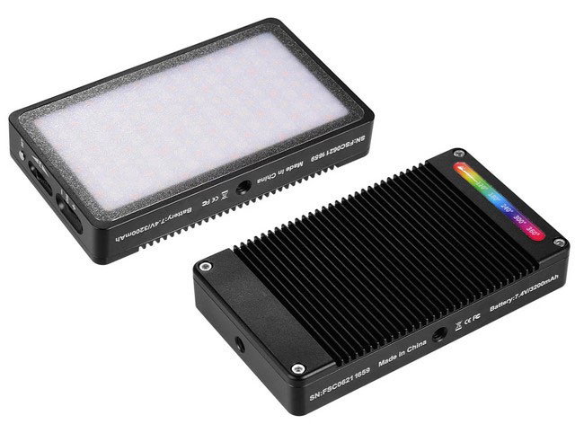 Portabel LED-panel med RGB och effekter (Manbily MFL-09)