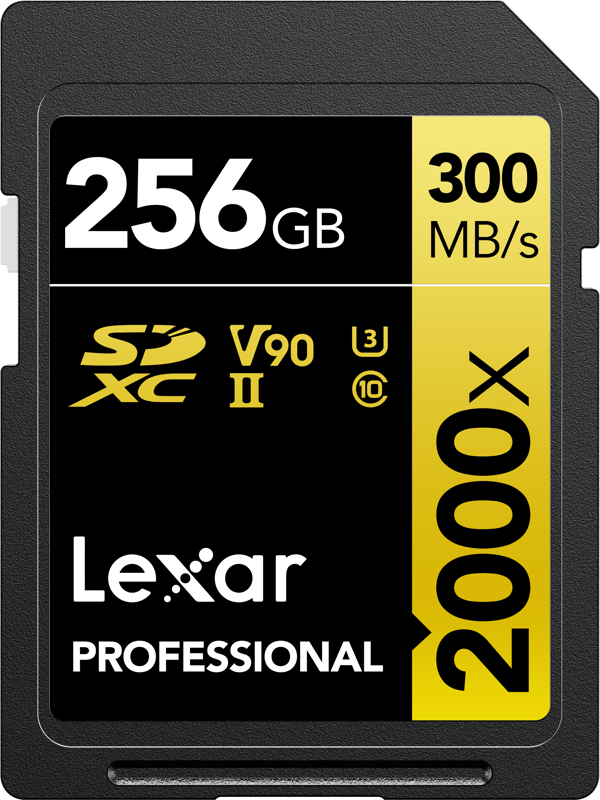 SDHC Pro 2000X UHS-II U3 (V90) (256GB)