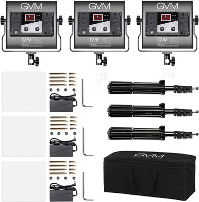 LED-paneler i videokit (3 x 29W)