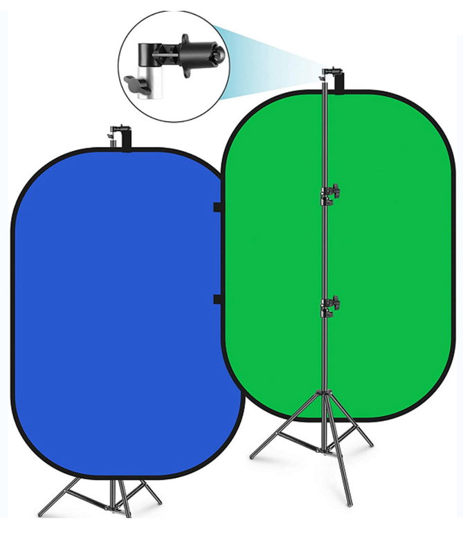 Portabel Greenscreen med stativ