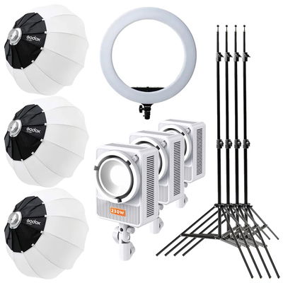 Belysningspaket för Beauty och Mode med lanterns