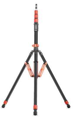 Studiostativ i kolfiber 2.6 meter justerbara ben