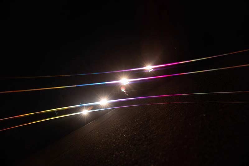 Orange Streak Lens Filter Special Effects 77mm