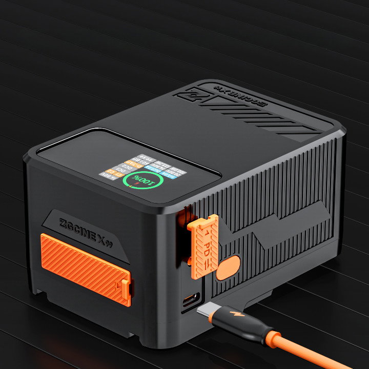 V-Mount batteri ZG-X99 med display