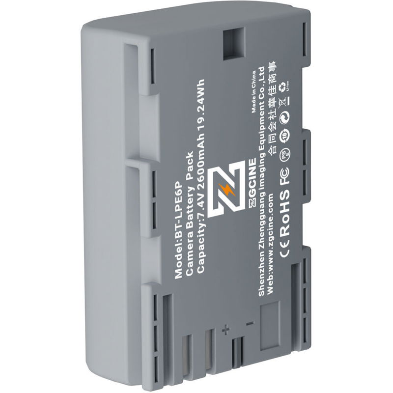 LP-E6P Kamerabatteri 2600mAh