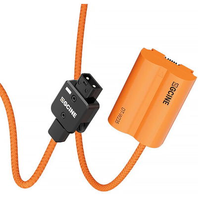 D-Tap till FUJIFILM NP-W235 Dummy Battery med flätad strömkabel (60 cm)
