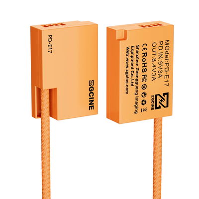 USB-C PD till Canon LP-E17 Dummy-Batteri