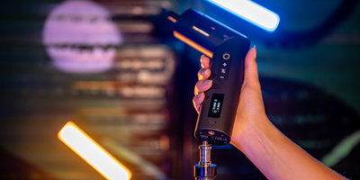 Trådlös rökmaskin för foto, video och kreativa produktioner