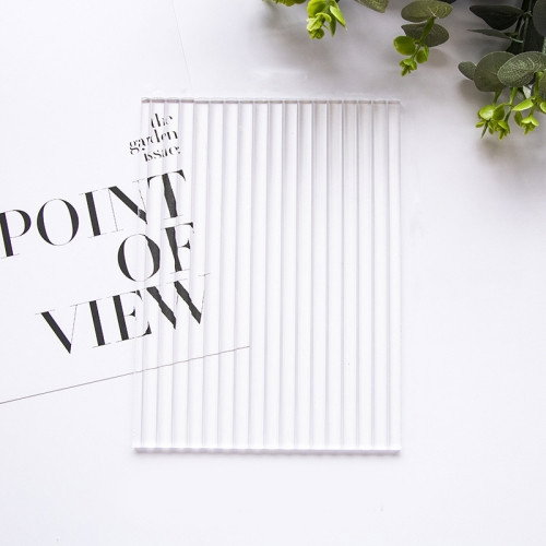 Styling props akryl tjocka streck 15 x 20cm