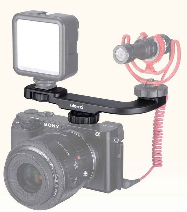 ULANZI PT-8 Hot Shoe Microphone Extention Mount for Vlog Camera