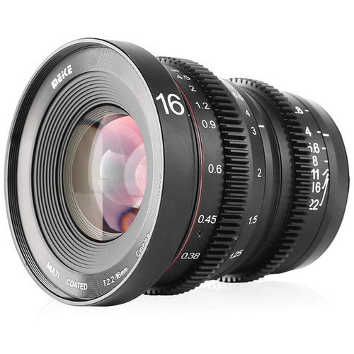 Vidvinkelobjektiv Meike 16mm T2.2