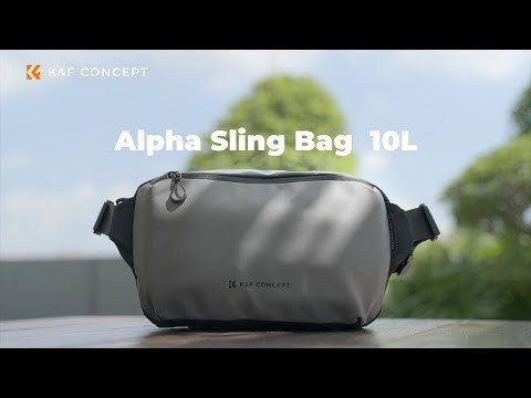 Sling Bag väska för kamera och objektiv grön