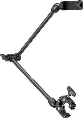 Montera mobilen i skrivbordet med en magic arm Montera mobilen i skrivbordet med en magic arm